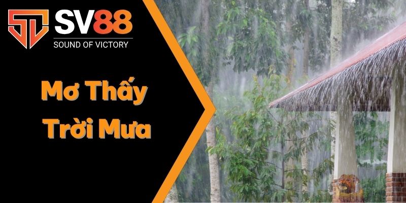 Mơ Thấy Trời Mưa Có Nghĩa Như Thế Nào? Nên Vào Con Số Nào? 1 giấc mơ thấy trời mưa